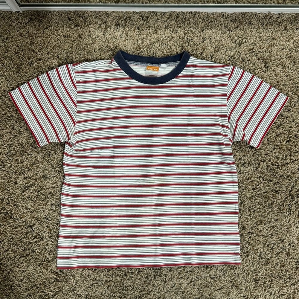 (SOLD) Vintage Stripped Baby Tee - Picture 5 of 7